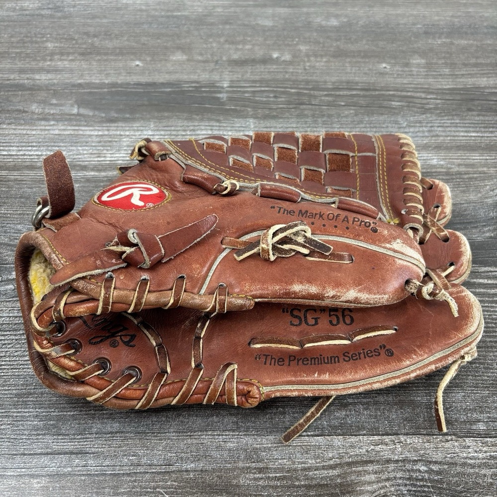 Rawlings SG56 The Premium Series Baseball Glove Deep Well Basket Web RHT JAPAN